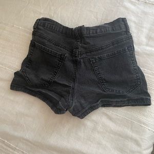 Forever 21 Black Jean Shorts